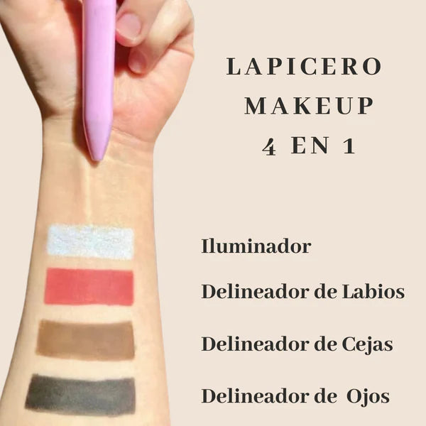 BEAUTYFUSION: LÁPIZ MAKE UP 4 EN 1 - PREMIUM